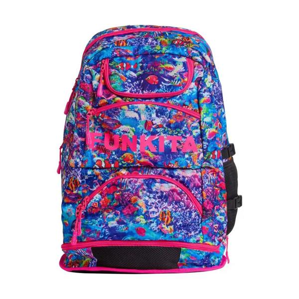 Funkita Sea Life Elite Squad 36L Backpack - Blue/Pink