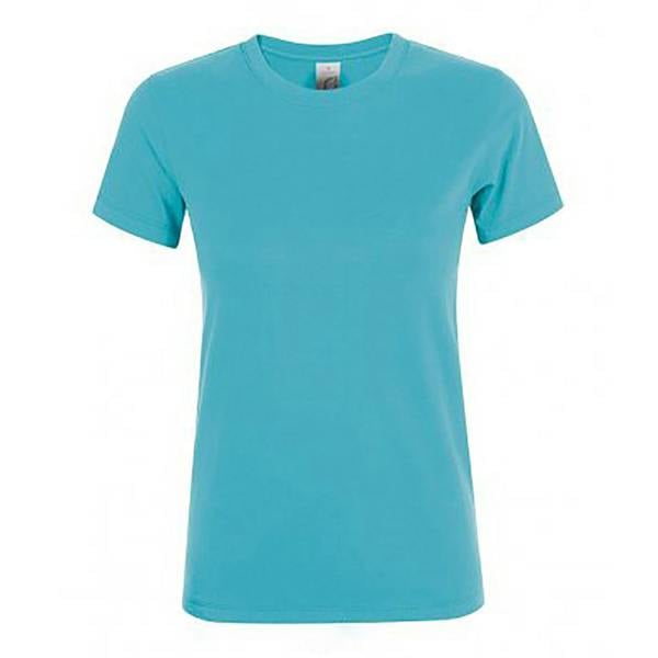 SOLS Womens/Ladies Regent Short Sleeve T-Shirt - Atoll blue