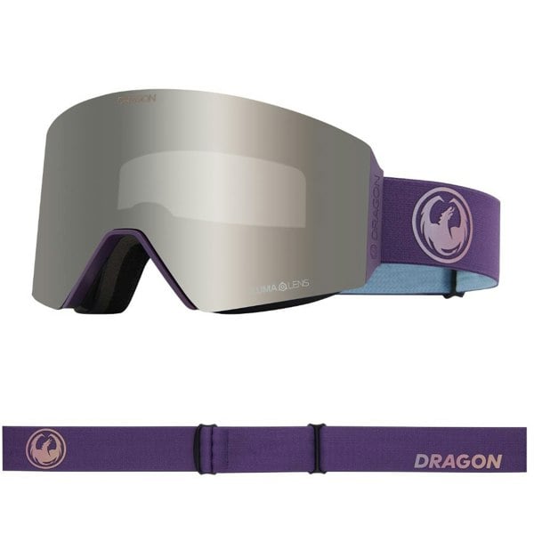 Dragon RVX MAG OTG - Deep Plum with Lumalens Silver Ionized & Lumalens Violet Lens