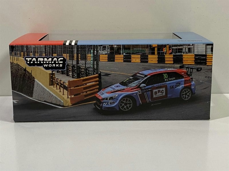 hyundai i30 n tcr wtcr 2018 champion  g tarquini 1:64 tarmac works t6403118wtcr30