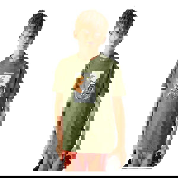 Dare 2B Childrens/Kids Trailblazer III Logo T-Shirt - Nephrite Green - 