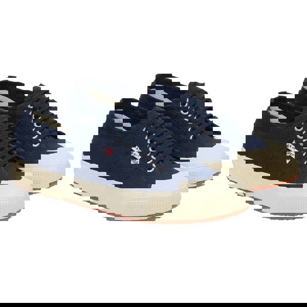 Superga Unisex Adult 2390 Military Trainers - Navy/Off White