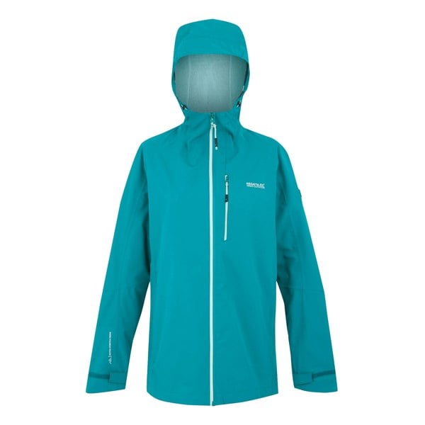 Regatta Womens/Ladies Birchdale II Waterproof Jacket - Exotic Plume/Icy Morn