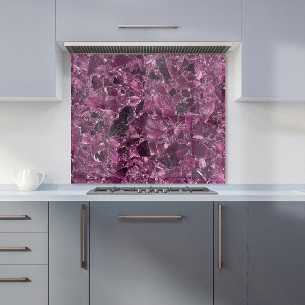 Warren Reed - Designer Damson Quartz Effect Kitchen Splashback