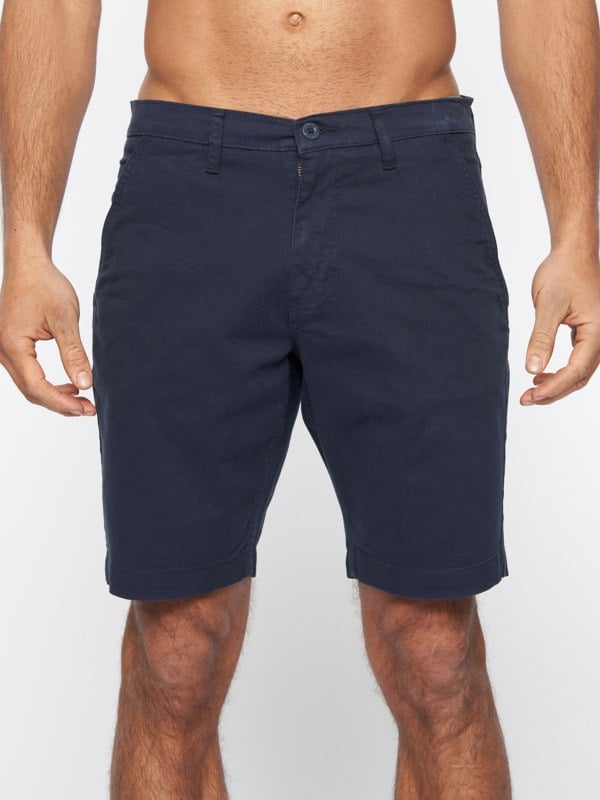 Duck and Cover Moreshore Chino Shorts Navy