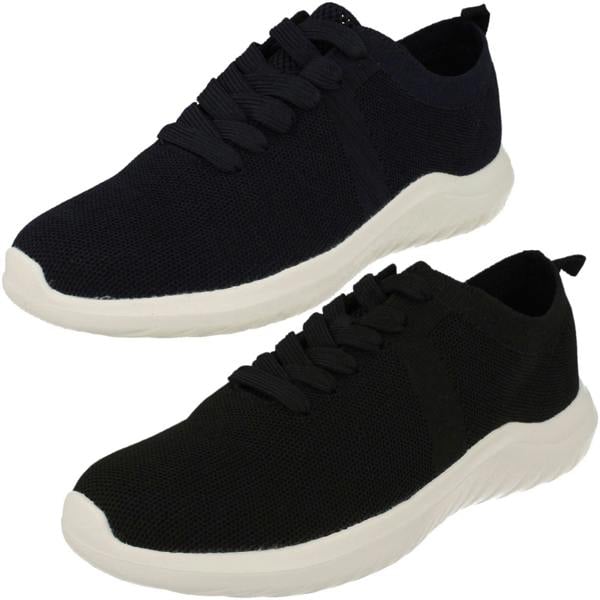 Clarks Ladies CLOUDSTEPPERS By Clarks Lightweight Cushion Soft Trainers Nova Glint