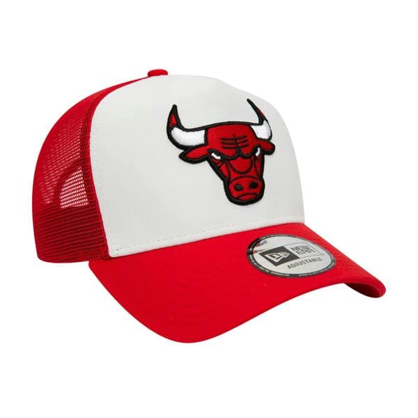 New Era Chicago Bulls Trucker Cap - Red/White - 