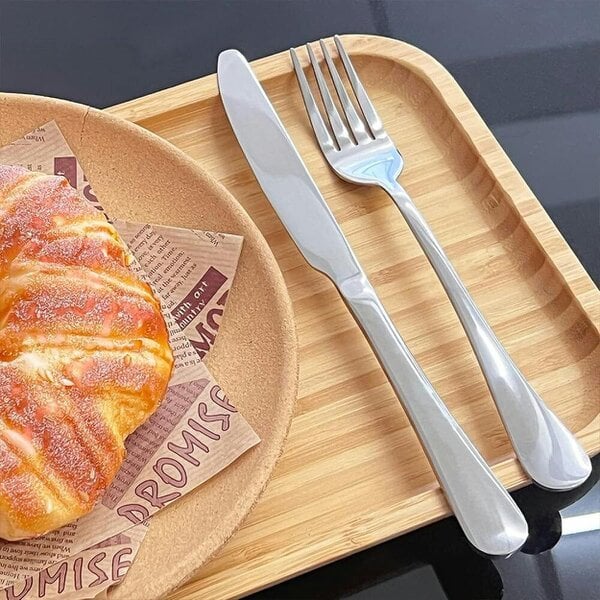 Havendro 30X Cutlery Dinner Set Stainless Steel High Grade Tableware Fork Tea Spoons Tool