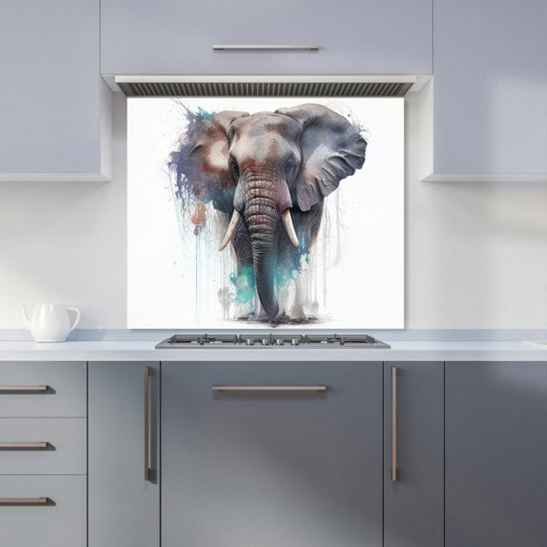 Warren Reed - Designer Elephant Splashart Kitchen Splashback