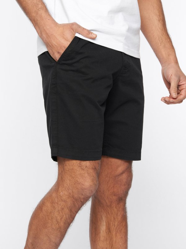 Duck and Cover Moreshore Chino Shorts Black