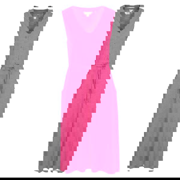 Mountain Warehouse Womens/Ladies Bahamas Floral Sleeveless Dress - Bright Pink - 