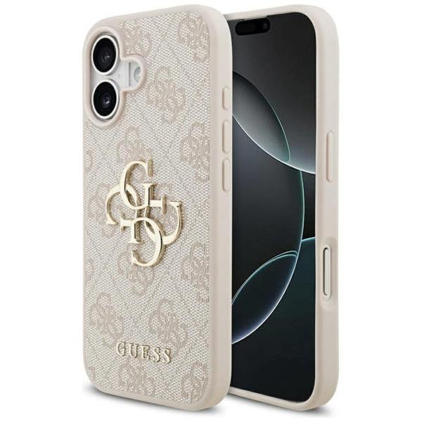 Guess 4G Big Logo Case for iPhone 17 6.3" Pink - GUHCP17S4GMGBPI