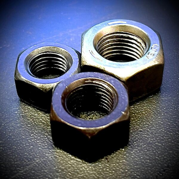 Fixaball UNF Full Hexagon Nut Self Colour Grade 5 DIN 934