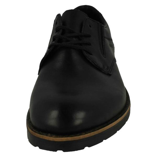 Rieker Mens Rieker Gusset Detailed Lace Up Shoes 14621