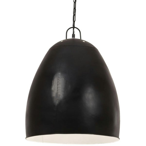 Berkfield Industrial Hanging Lamp 25 W Black Round 42 cm E27