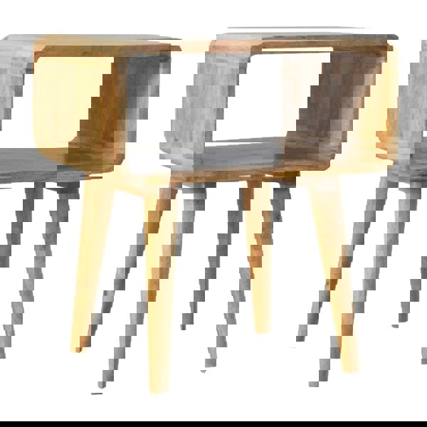 Artisan Furniture Curved Open Bedside