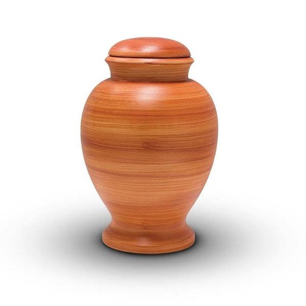 Memorials Direct Biodegradable Urn – Adult (Pearl, Sand,  Wood Effect, &  Burnt Orange)
