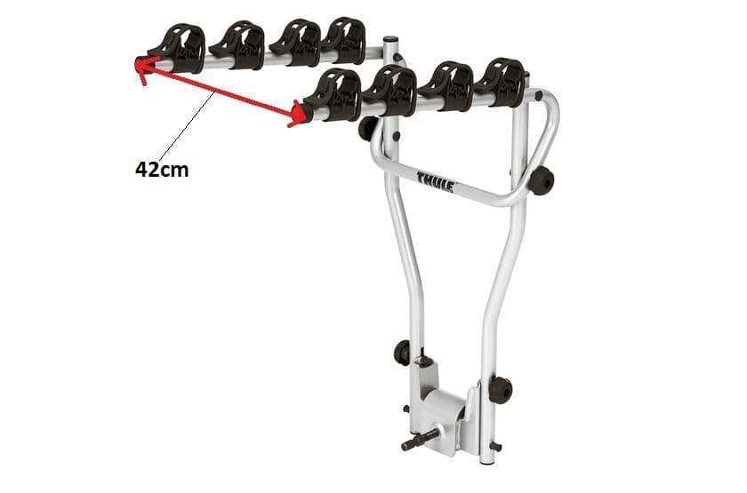 Thule HangOn 4 Bike Cycle Carrier Rack Tow Bar Mounted