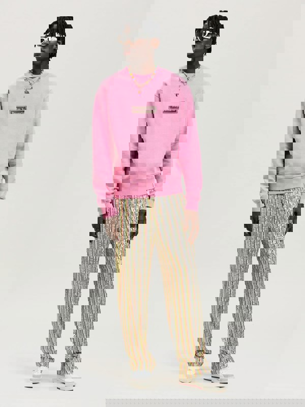 Palm Angels Box Logo Sweatshirt – Pink