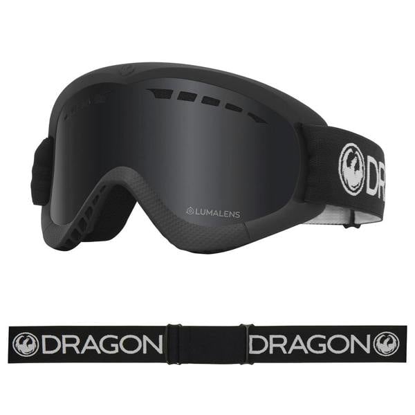 Dragon DXs - Black with Lumalens Dark Smoke Lens