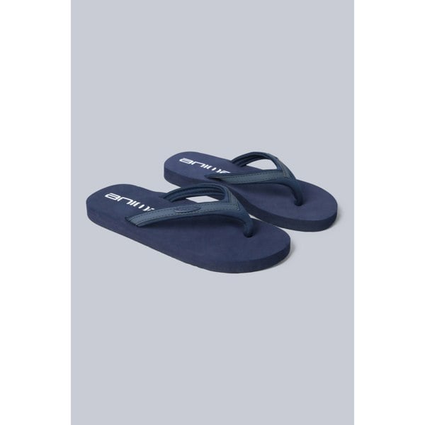 Animal Womens Swish Recycled Flip Flops - Navy