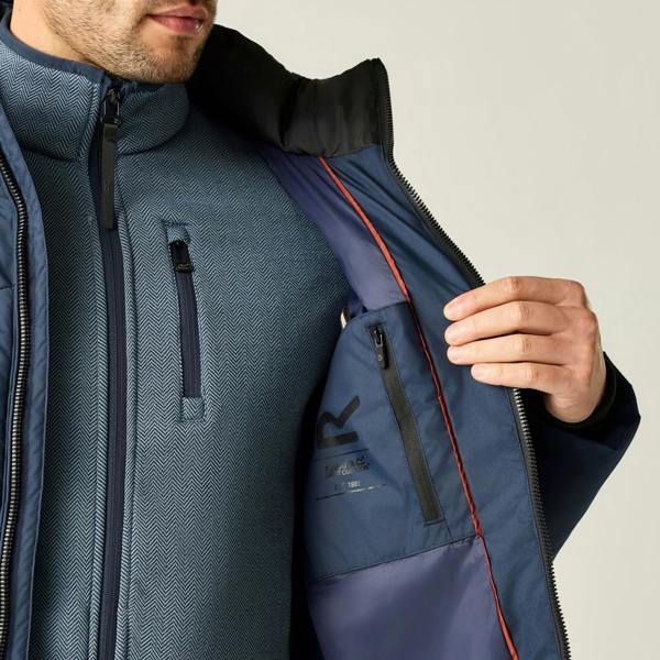 Regatta Mens Layska Padded Jacket - Navy