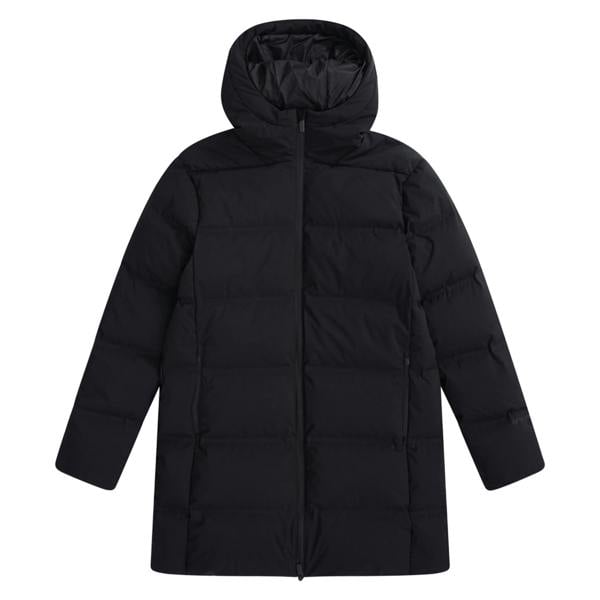 Animal Mens Tech Down Heat Sealed Baffles Padded Jacket - Black