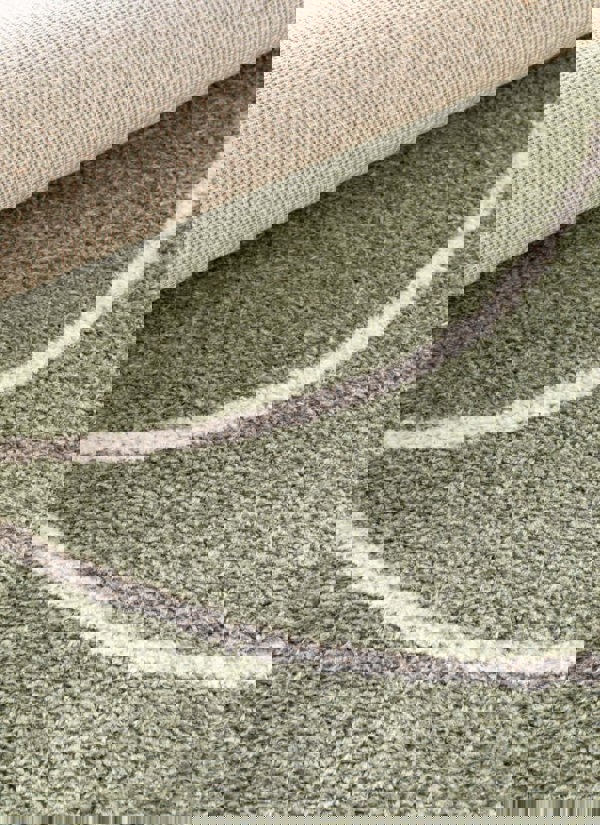 Halo Squiggle Rug – Soft Striped Eco-Friendly Rug