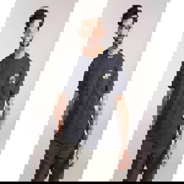 Mountain Warehouse Mens Adventure Organic T-Shirt - Dark Grey