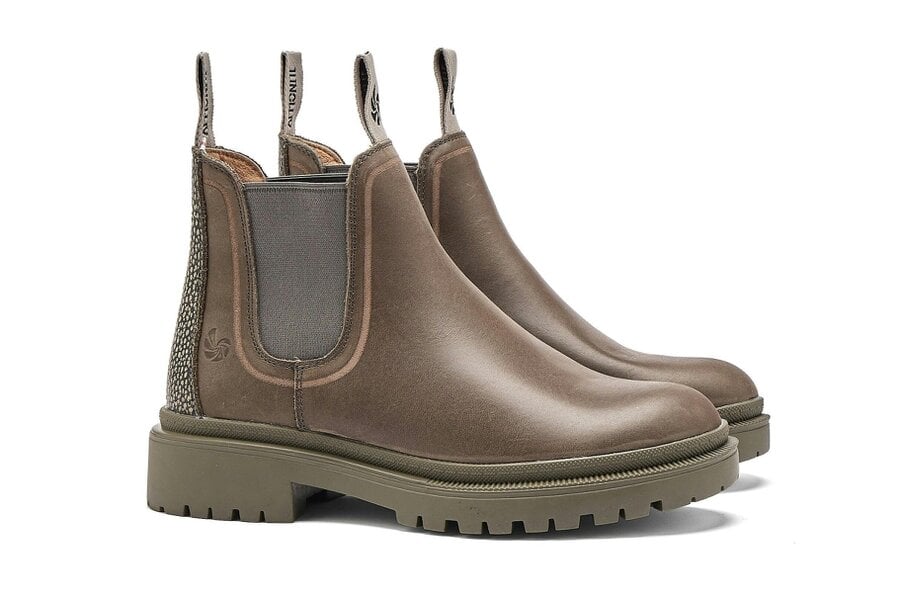 AMMONITE Women's Water-Resistant Chelsea Boots | Quartz Grey