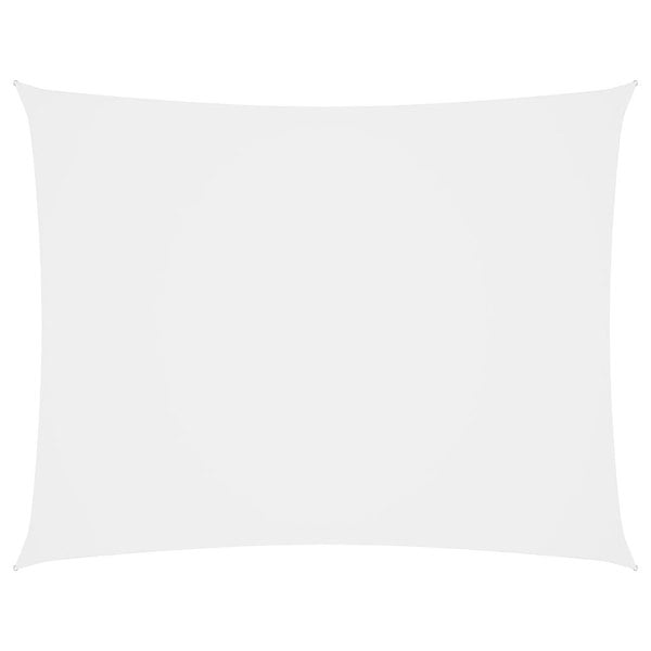 Berkfield Sunshade Sail Oxford Fabric Rectangular 2.5x4.5 m White