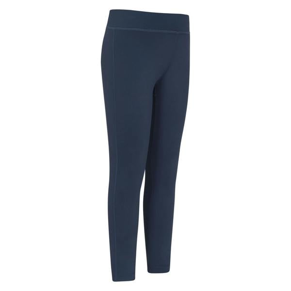 Mountain Warehouse Girls Flick Flack Soft Touch Leggings - Navy - 