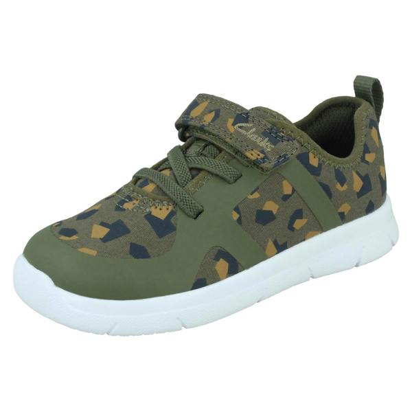 Clarks Childrens Unisex Girls Boys Clarks Casual Trainers Ath Flux