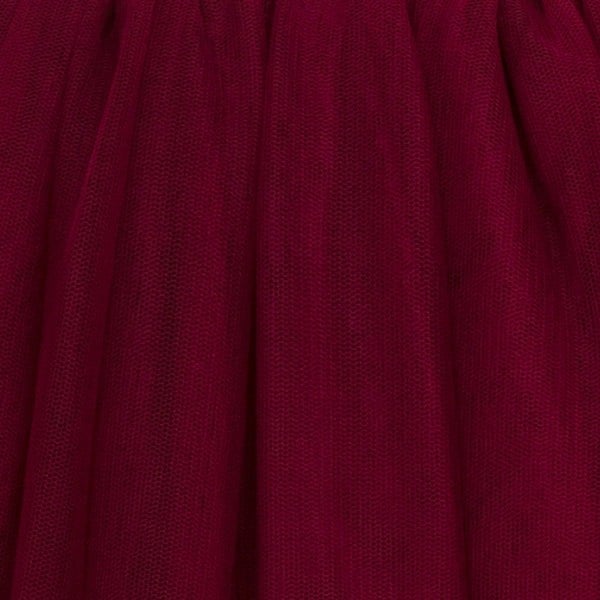 Close-up of a textured burgundy fabric