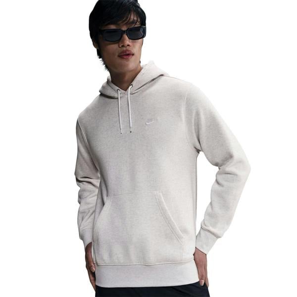 Nike Mens Club Fleece Pullover Hoodie - Birch - 