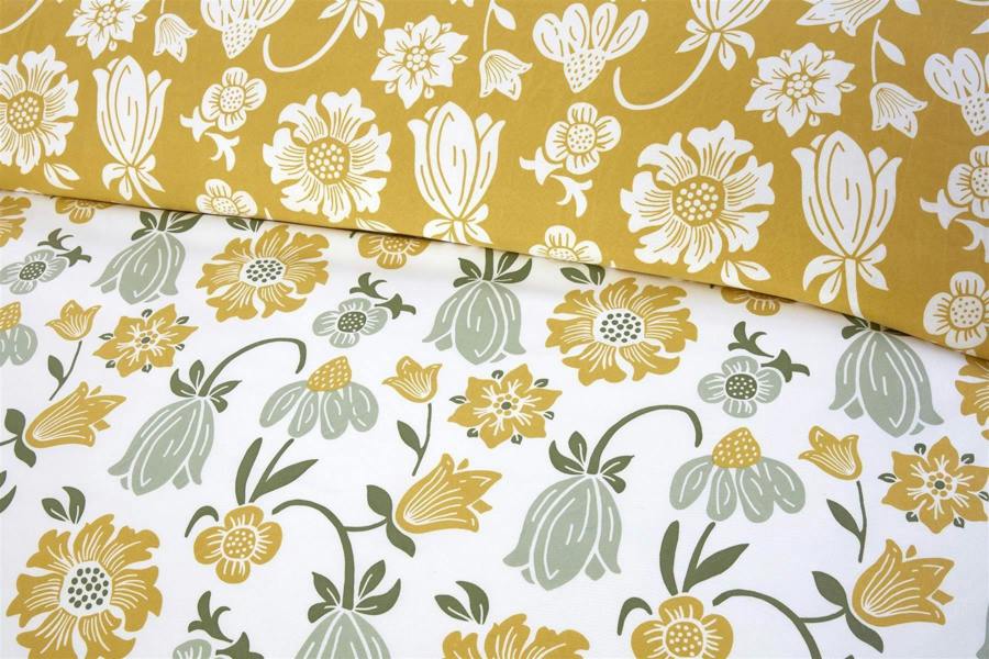 Victorian Bloom Green Duvet Cover Set