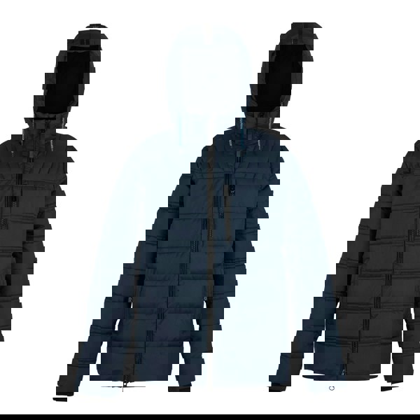 Regatta Mens Leeshaw Padded Jacket - Navy/Spring Lake