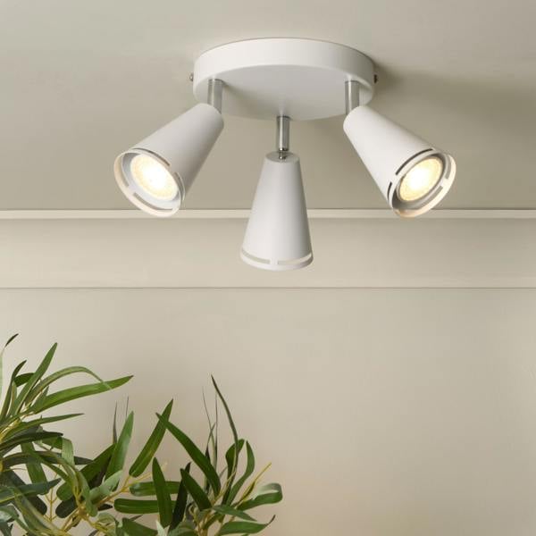 3 light Spotlight - White