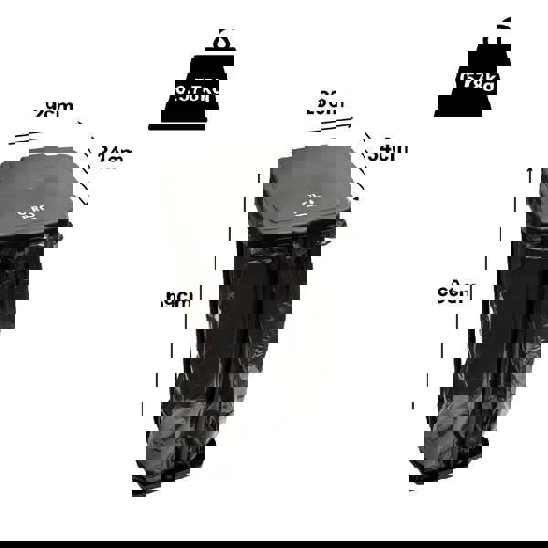 Collapsible Eco Folding Bin Frame OLPRO