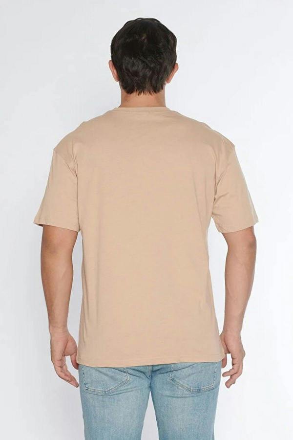 WOVCOR Crew Neck 100% Cotton Oversize Men's T-Shirt