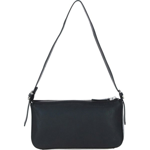 'Tesoro Pelle' Plain Shoulder Bag: LB-6278