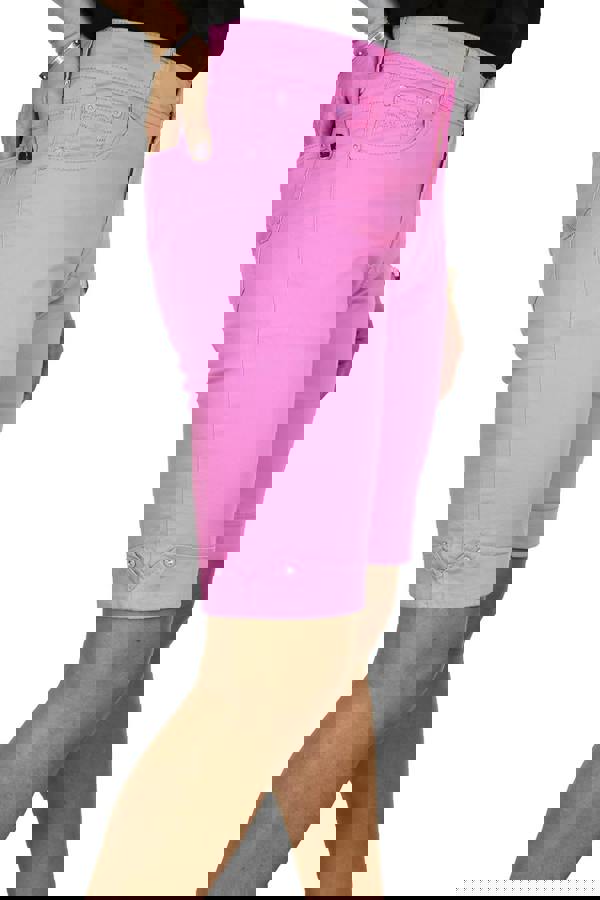 Paulo Due Women's Slim Fit Chino Casual Shorts