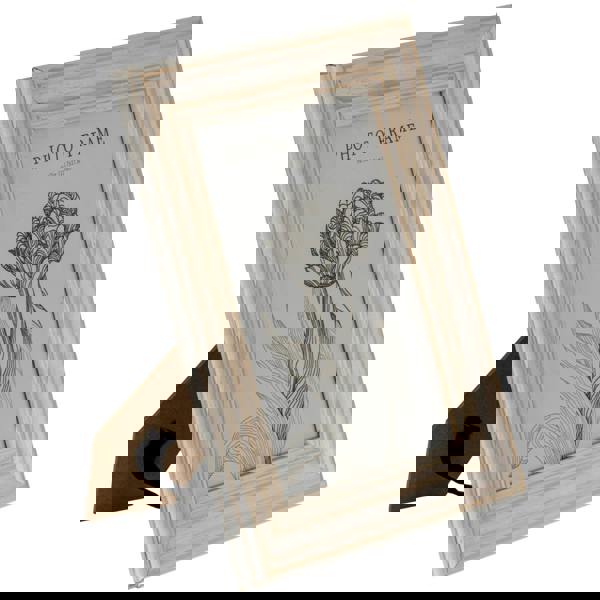 Hill Interiors Isla Single Photo Frame - White - 