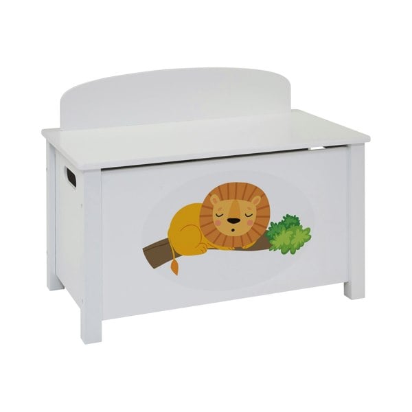 Liberty House Toys Kid’s Wooden Jungle Toy Box