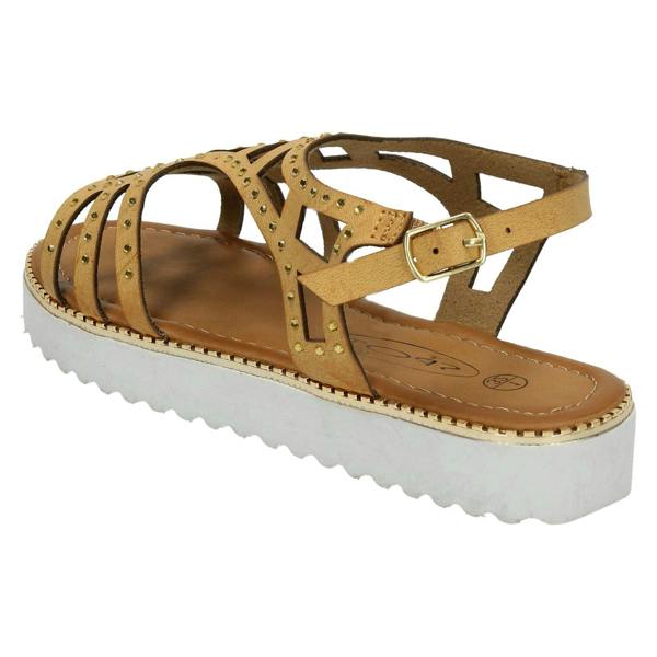 Spot On Girls Spot On Low Cut Out Upper Sandal