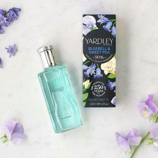 Yardley Bluebell & Sweet Pea 125ml Eau De Toilette EDT Spray For Her