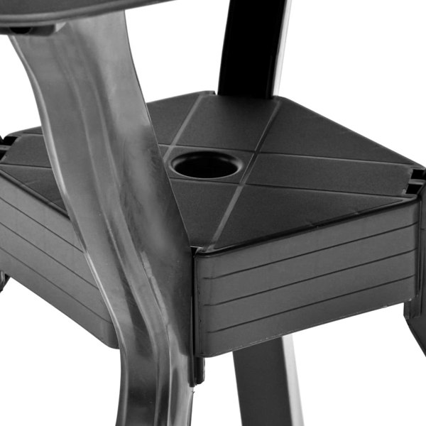 Berkfield Bistro Table Anthracite 70x70x72 cm Plastic