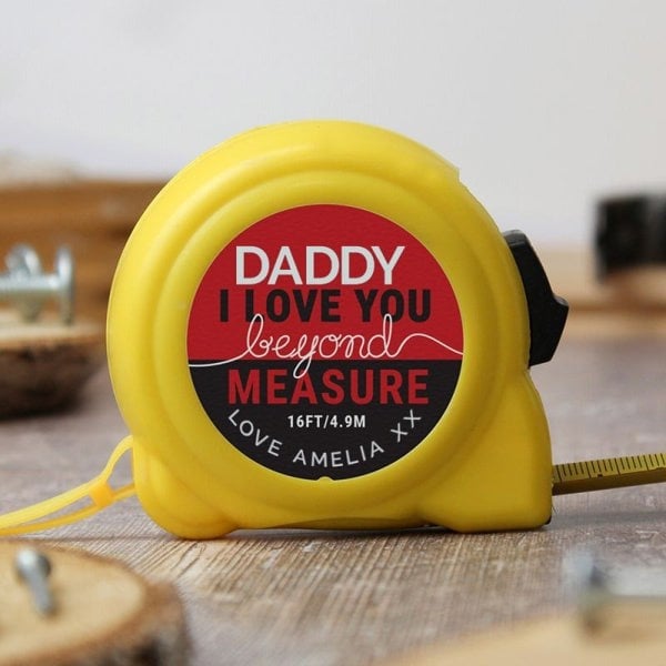 Personalised Memento Company Personalised Beyond Measures Tape Measure