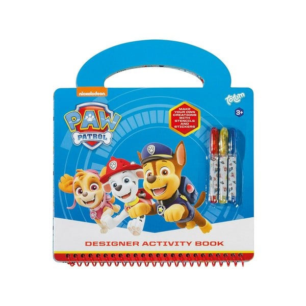 Totum Paw Patrol Designer Activity Book