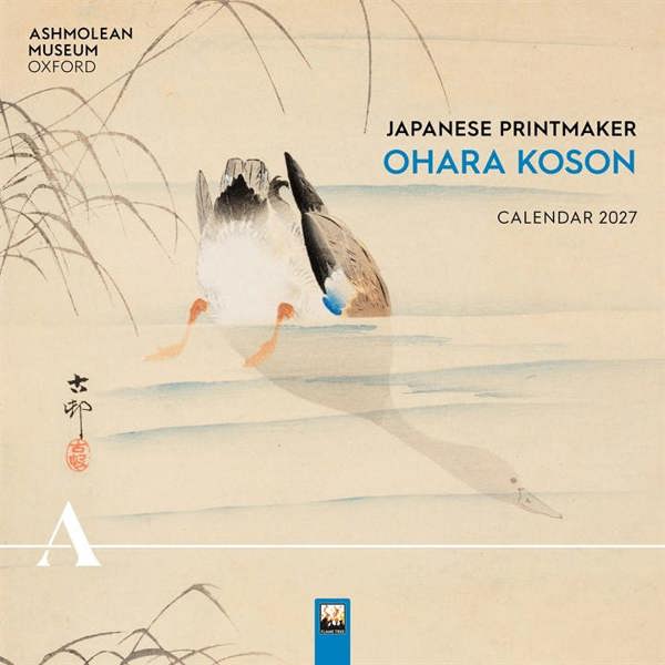 Ashmolean Museum, Ohara Koson Calendar 2027, Wall Calendars, Month To View, Art, Gift